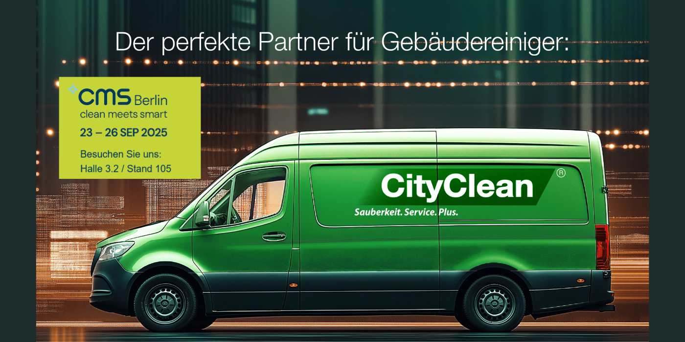 Der perfekte Partner für Gebäudereiniger City Clean