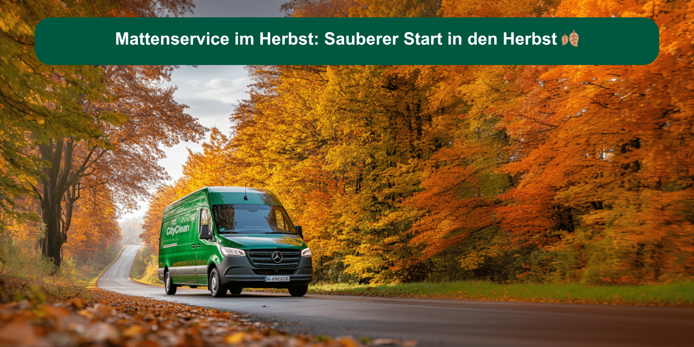 Schmutzfangmattenservice im Herbst