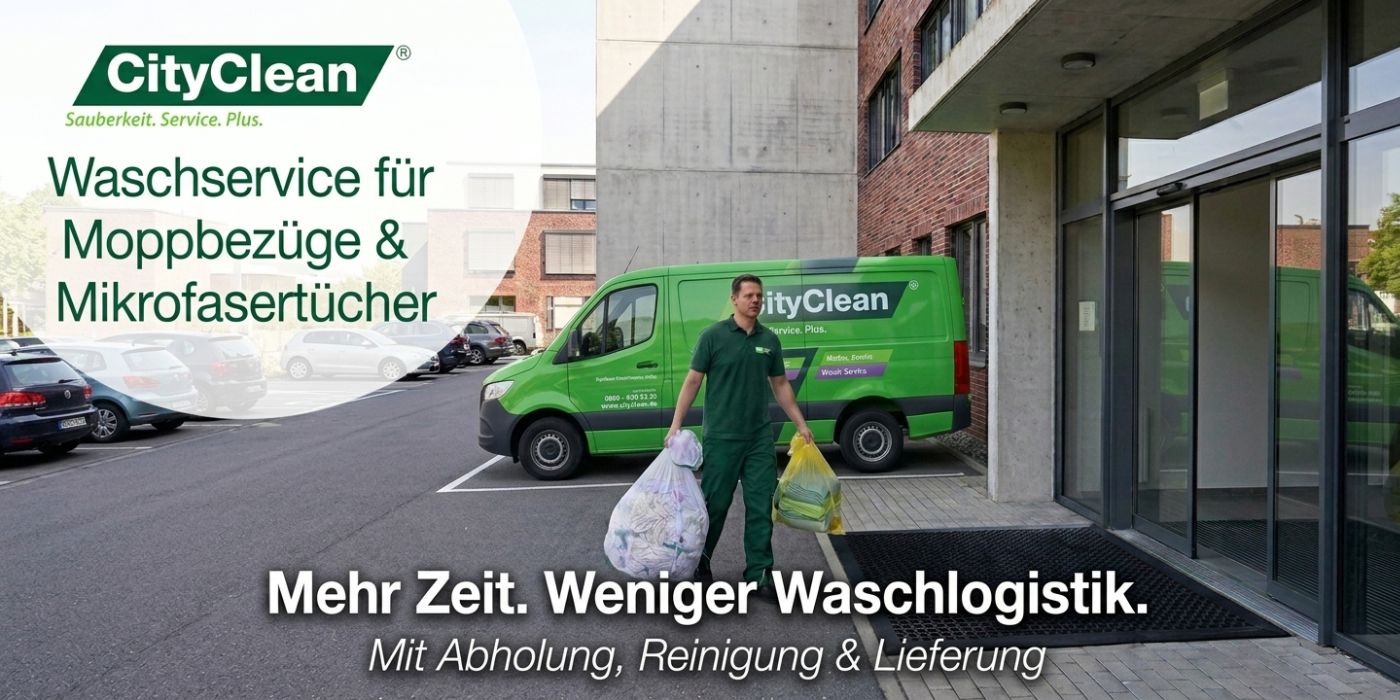 Waschservice für Moppbezüge & Mikrofasertücher